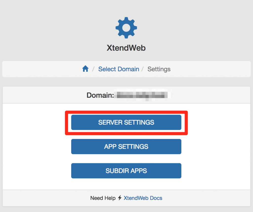 server settings for Nginx in cPanel